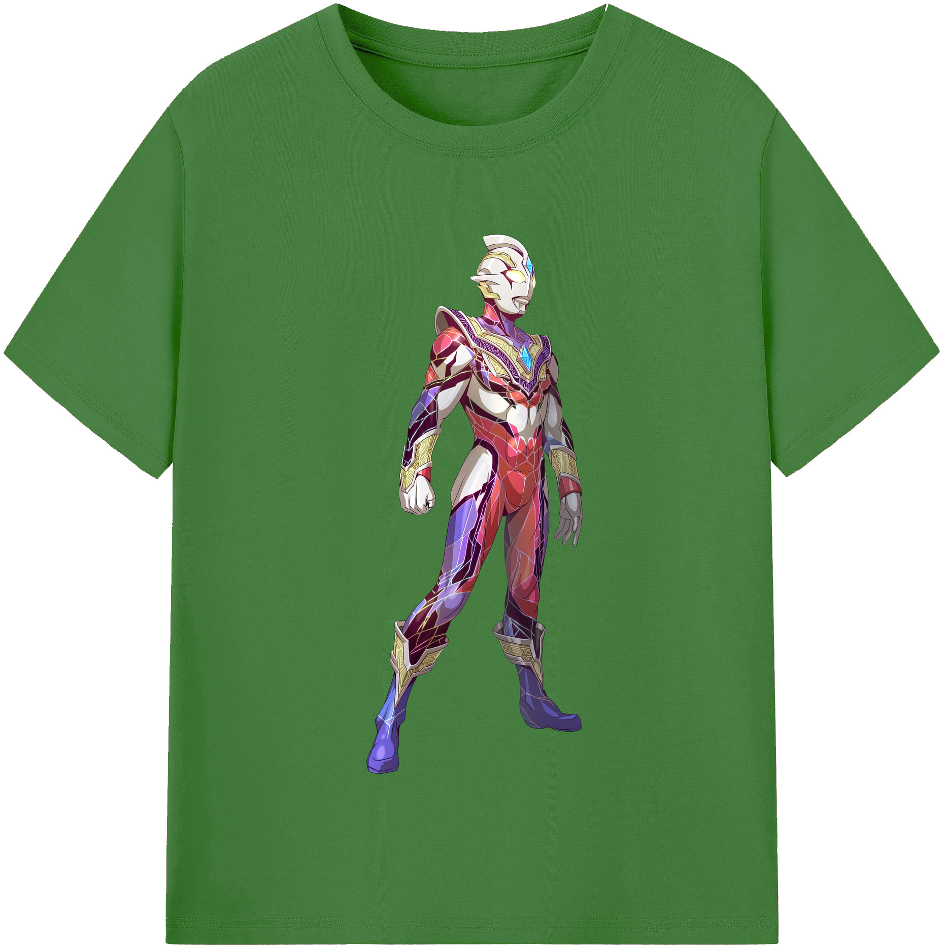 （画像用） ウルトラマン Ultraman レディースカジュアルプリントTシャツ（綿100％）